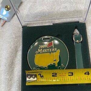 2009 Masters Golf Bag Tag New